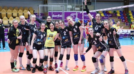 Voleybol üzrə Yüksək liqada 2-ci dövrə başa çatdı - FOTO 