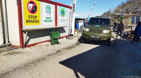 Sülhməramlılara aid 28 avtomobil Laçın yolundan KEÇİB - FOTO 