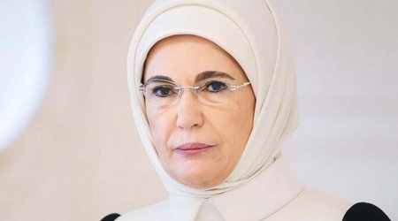 Ərdoğanın xanımından zəlzələ ilə bağlı PAYLAŞIM  