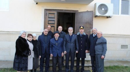 Xocalı qurbanlarının ailə üzvləri ziyarət edildi - FOTO