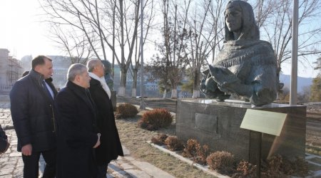 İslam İnkişaf Bankının prezidenti Şuşada - FOTO