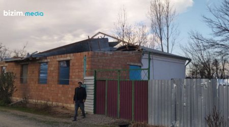 Güclü külək Ağdamda FƏSADLAR TÖRƏDİB