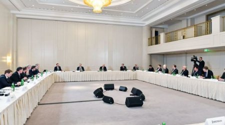Prezident alman iş adamları ilə ərzaq təhlükəsizliyi məsələsini MÜZAKİRƏ ETDİ 
