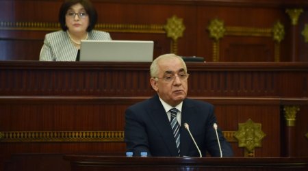 Nazirlər Kabineti Milli Məclisə HESABAT VERİR 