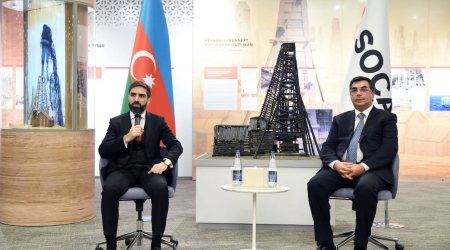 SOCAR-ın prezidenti gənc istedadlarla görüşdü - FOTO