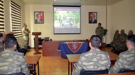 Bakıda keçirilən “Çoxmillətli Sülhü Dəstək Əməliyyatları kursu” başa çatıb