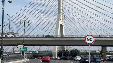 Bakıda sürət həddi endiriləcək 14 yolda yol nişanları QURAŞDIRILIB