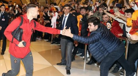 “Qalatasaray” Bakıya gəldi - Bu gün \