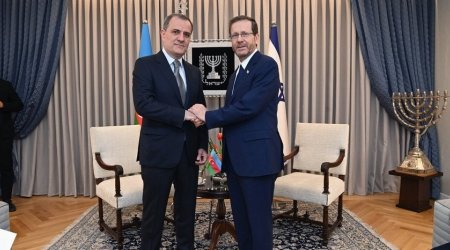 Ceyhun Bayramovdan İsrail Prezidentinə TƏŞƏKKÜR - FOTO