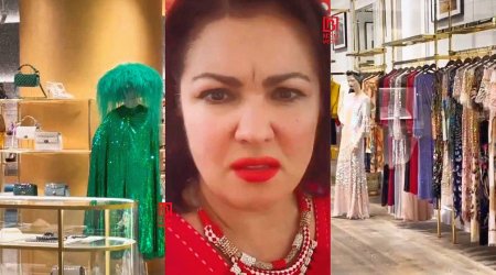 Xalq artistinin xanımının “Louis Vuitton”dan alış-veriş arzusu ÜRƏYİNDƏ QALDI - FOTO/VİDEO