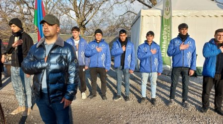 Laçın-Xankəndi yolunda ekoaksiyanın 116-cı GÜNÜ - FOTO