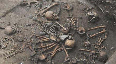 Ağdamda insan skeletinə bənzər sümüklər aşkar edilib