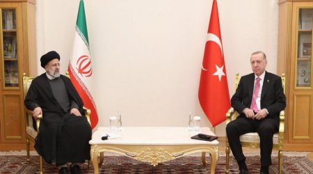 Ərdoğan Rəisi ilə telefonla DANIŞIB