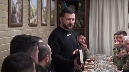 Zelenski müsəlmanlar üçün iftar süfrəsi açdı – VİDEO  