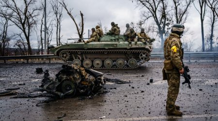 KİV: “Ukrayna silahlı qüvvələri döyüşlərdə Rusiya ordusundan üç dəfə az mərmi işlədir”