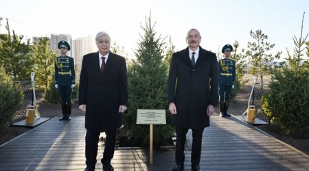 Tokayev: “Heydər Əliyev Qazaxıstan-Azərbaycan münasibətlərinə çox qiymətli töhfələr verib”