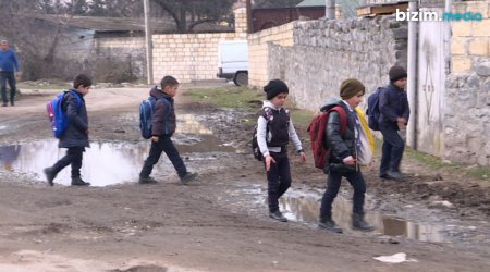 Qaxdan ŞİKAYƏT – Sovet İttifaqı Qəhrəmanının doğulduğu kəndin yolu niyə təmir olunmur? – FOTO  