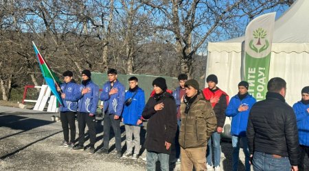 Laçın-Xankəndi yolunda aksiya 123 gündür davam edir - FOTO