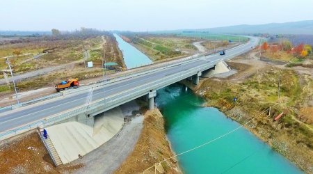 Yevlax-Zaqatala-Gürcüstan dövlət sərhədi yolunun bir hissəsi BAĞLANDI