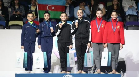 Gimnastlarımızdan gümüş medal