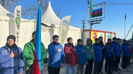 Xankəndi-Laçın yolunda aksiya 126 gündür davam edir - FOTO