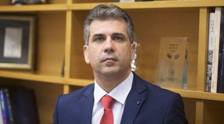 İsrailin XİN başçısı Şəhidlər xiyabanını ziyarət etdi - FOTO