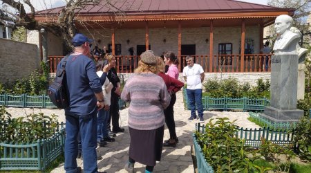 ABŞ və İsraildən gələn qonaqlar Şuşada bu yerləri gəzdilər - FOTO