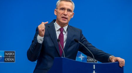 NATO-nun baş katibi Kiyevə gəldi - FOTO/VİDEO