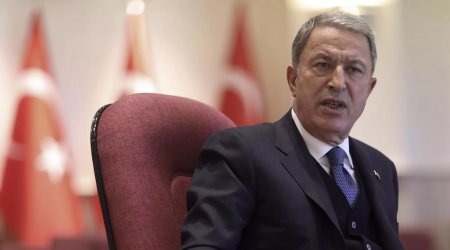 Hulusi Akar: Türkiyə Azərbaycanın haqlı mübarizəsinə dəstək verir