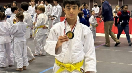 Azərbaycanlı idmançı Kaliforniyada qızıl medal qazandı - FOTO