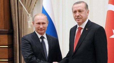 Ərdoğanla Putin arasında telefon danışığı olub - FOTO