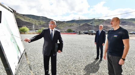 İlham Əliyev Laçın və Qubadlı rayonlarına səfər edib - FOTO/VİDEO