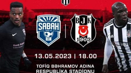 “Sabah”-“Beşiktaş” matçını BU KANAL yayımlayacaq