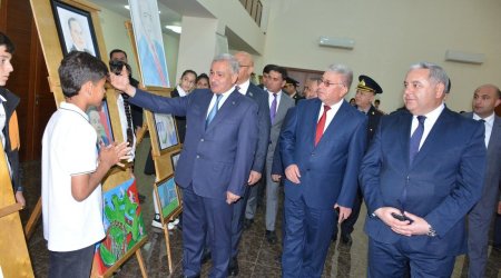 Tərtərdə Heydər Əliyevə həsr olunmuş fotosərgi keçirilib – FOTO