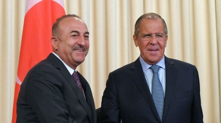 Çavuşoğlu və Lavrov görüşündə Azərbaycan MÜZAKİRƏSİ  