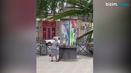 Paytaxt sakinindən duyğulu anlar - ANBAAN VİDEO