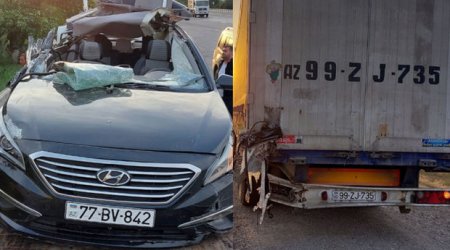 Hacıqabulda qadının törətdiyi qəza qızının ölümünə səbəb oldu - FOTO 