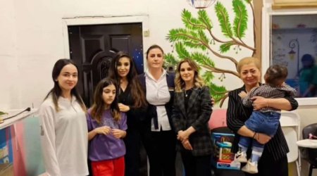Leyla Əliyeva Uşaq Sığınacağı - Reinteqrasiya Mərkəzini ziyarət etdi - FOTO