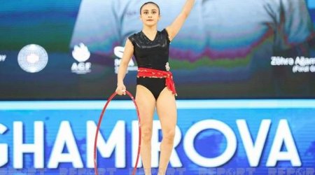 Gimnastımız daha iki növdə finala yüksəldi