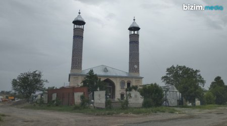 Ağdam Cümə məscidinin bərpası yekunlaşır – ÖZƏL 