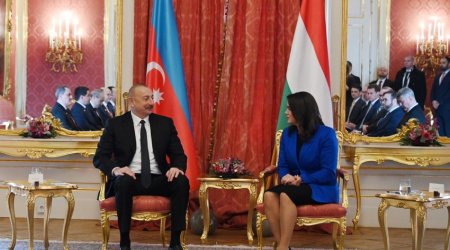 Macarıstanın Prezidenti İlham Əliyevi TƏBRİK EDİB