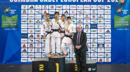 Azərbaycan cüdoçuları Avropa Kuboku turnirində 3 medal qazandı - FOTO