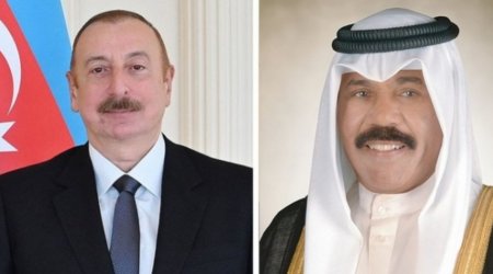 Küveytin Baş naziri İlham Əliyevə təbrik məktubu göndərib