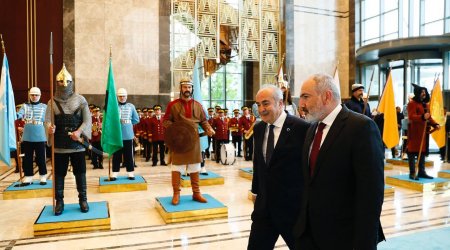 İlk dəfə Türkiyəyə gedən Paşinyan yenə KƏNARDA QALDI - FOTO 