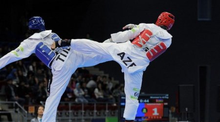 Azərbaycan taekvondoçusu dünya çempionatında 1/8 finala yüksəldi