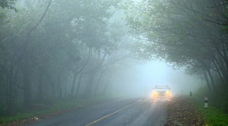 Azərbaycanın bəzi rayonlarında yollar dumanlı olacaq