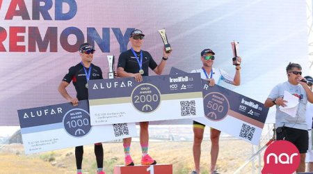 Nar triatlon üzrə “IronWind” açıq turnirinə dəstək olub