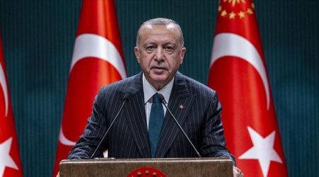 Ərdoğan Azərbaycan daxil olmaqla, andiçmə mərasimində iştirak edən ölkələrə minnətdarlıq edib