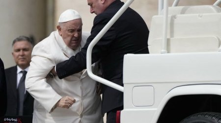 Roma Papası bu gün əməliyyat OLUNACAQ