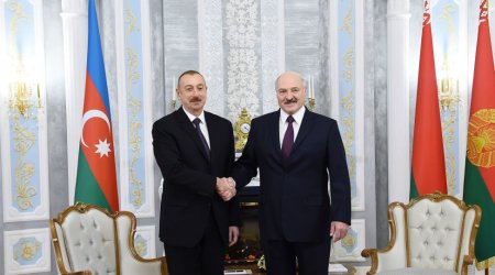 İlham Əliyev Aleksandr Lukaşenkoya məktub ünvanlayıb